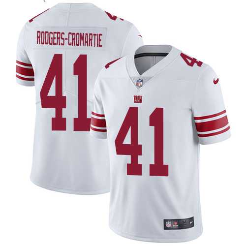 Nike New York Giants #41 Dominique Rodgers-Cromartie White NFL Vapor Untouchable Limited Jersey,We sell and wholesale Nike New York Giants #41 Dominique Rodgers-Cromartie White NFL Vapor Untouchable Limited Jersey on line form chian!